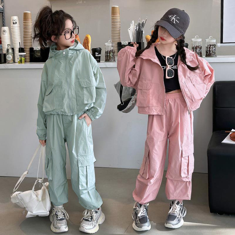 Running Gear Kids - ZOETOPKID 소년 소녀 세트 어린이 봄