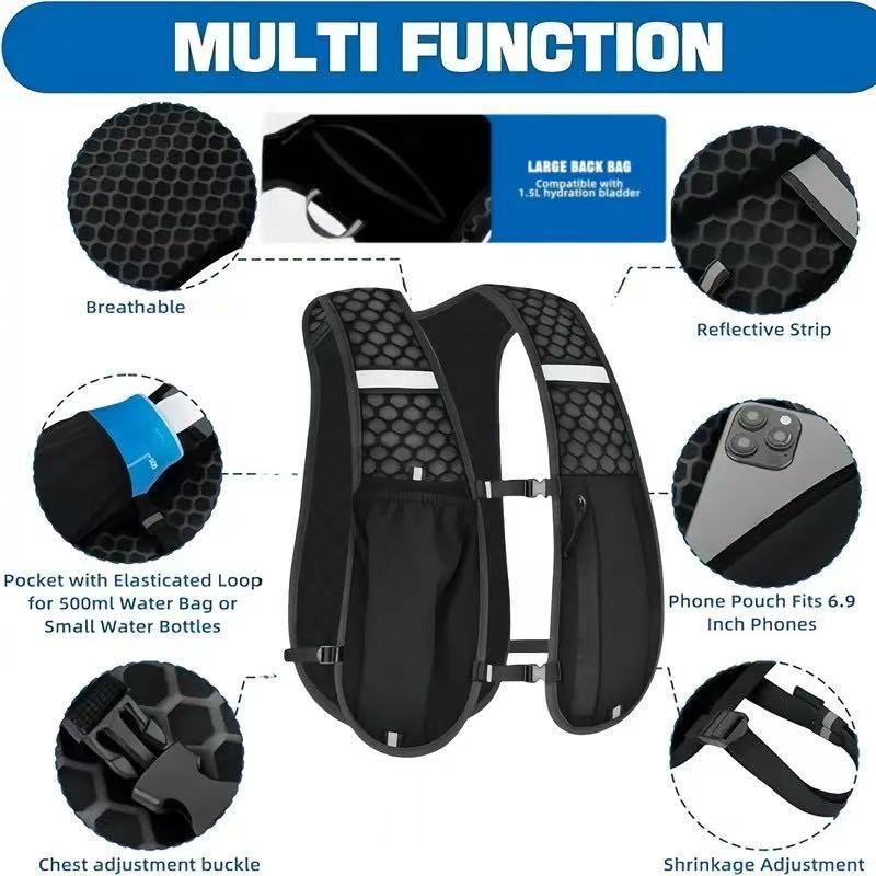 경량 러닝 조끼 (자전거 및 스포츠용) 반사 기능 수분 - Running Gear Essential 리뷰 및 가격