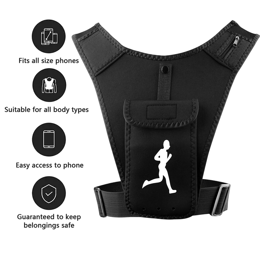 남성 여성용 조정 가능한 러닝 조끼 전화 홀더, 휴대폰 - Running Gear Essential 리뷰 및 가격