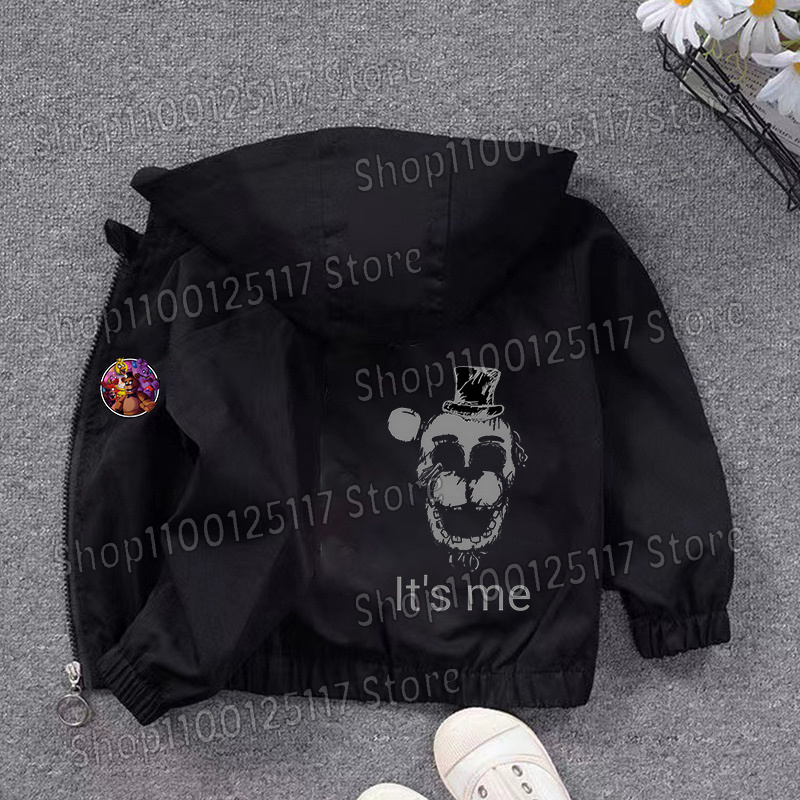 Fnafs 후드 자켓 소년 소녀 Five Nights  - Running Gear Kids 리뷰 및 가격