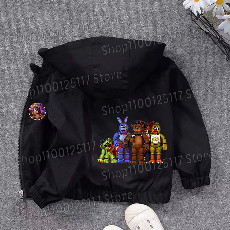 Fnafs 후드 자켓 소년 소녀 Five Nights  - Running Gear Kids 리뷰 및 가격