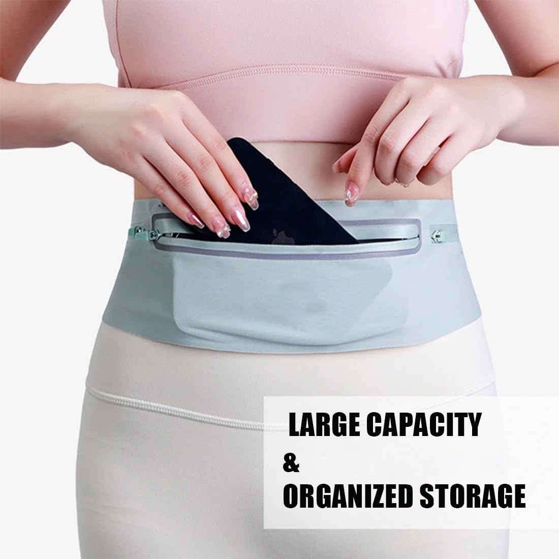 3포켓 반사 러닝 벨트 마라톤 허리 가방 초슬림 방수  - Running Gear For Beginners 리뷰 및 가격