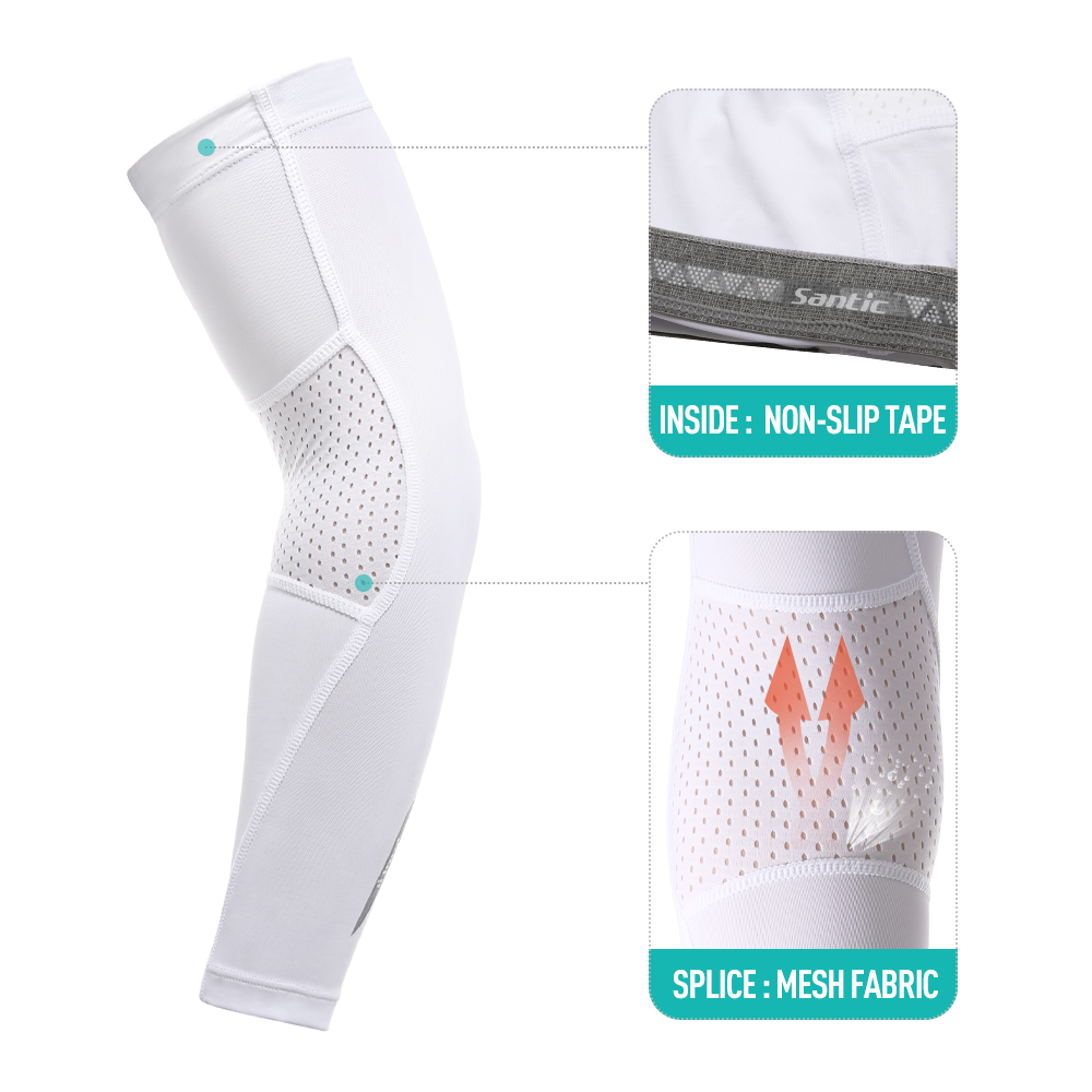 Santic 스포츠 팔 압축 슬리브, 여름 UV 차단, - Running Gear Essential 리뷰 및 가격