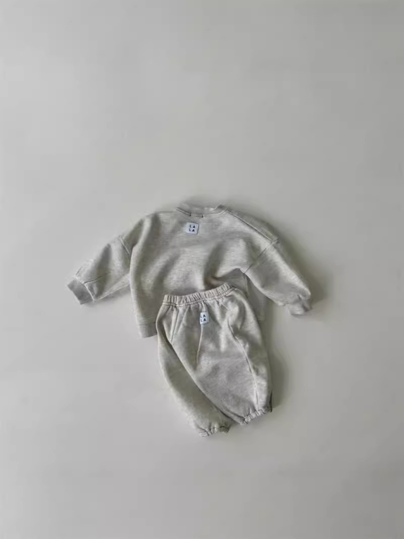유아용 심플 다목적 스포츠 세트, 세트 코튼 맨투맨 및 - Running Gear Kids 리뷰 및 가격