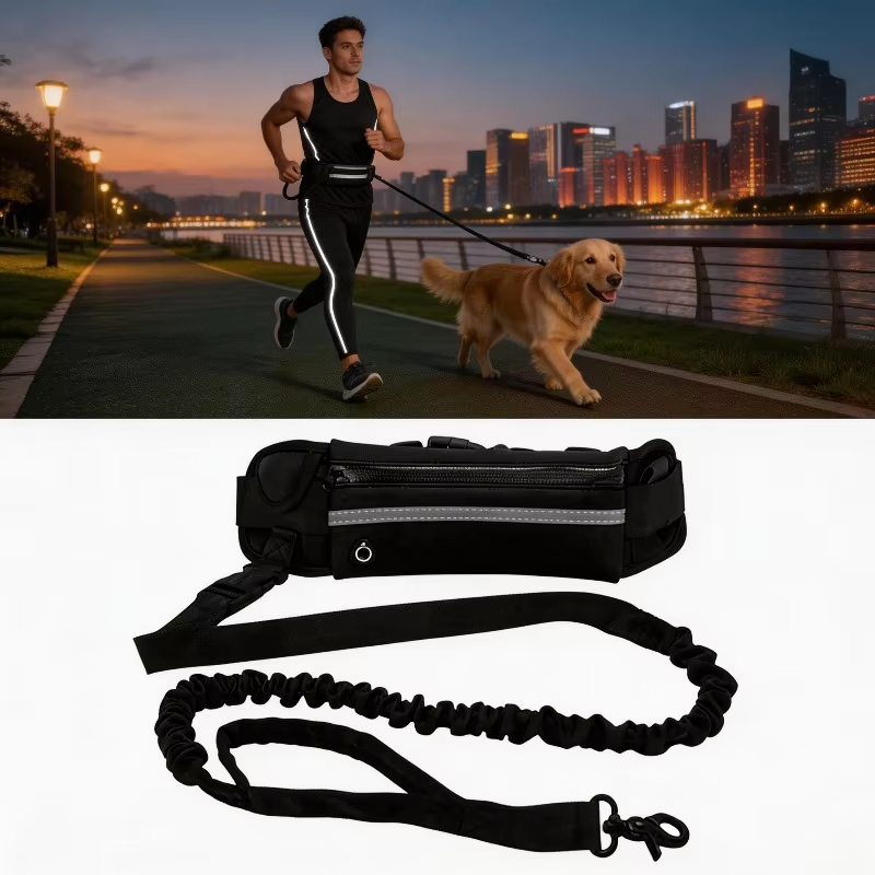 홈피쉬 핸즈프리 강아지 목줄 반려동물 목줄 반사 기능  - Running Gear Dog 리뷰 및 가격