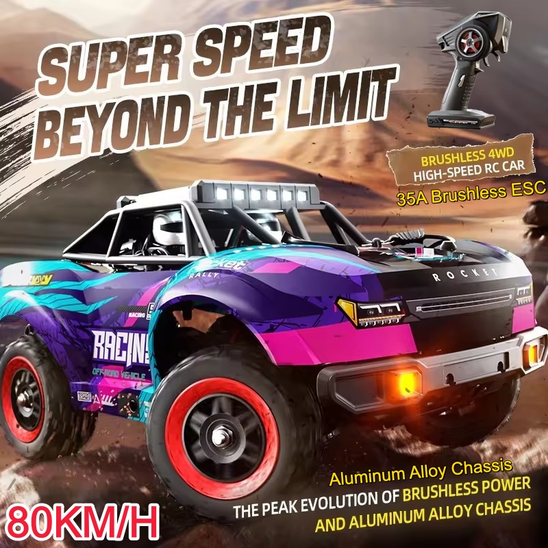 80KM/H 브러시리스 RC 레이싱카 1:18 전동 고 - Running Gear Truck 리뷰 및 가격