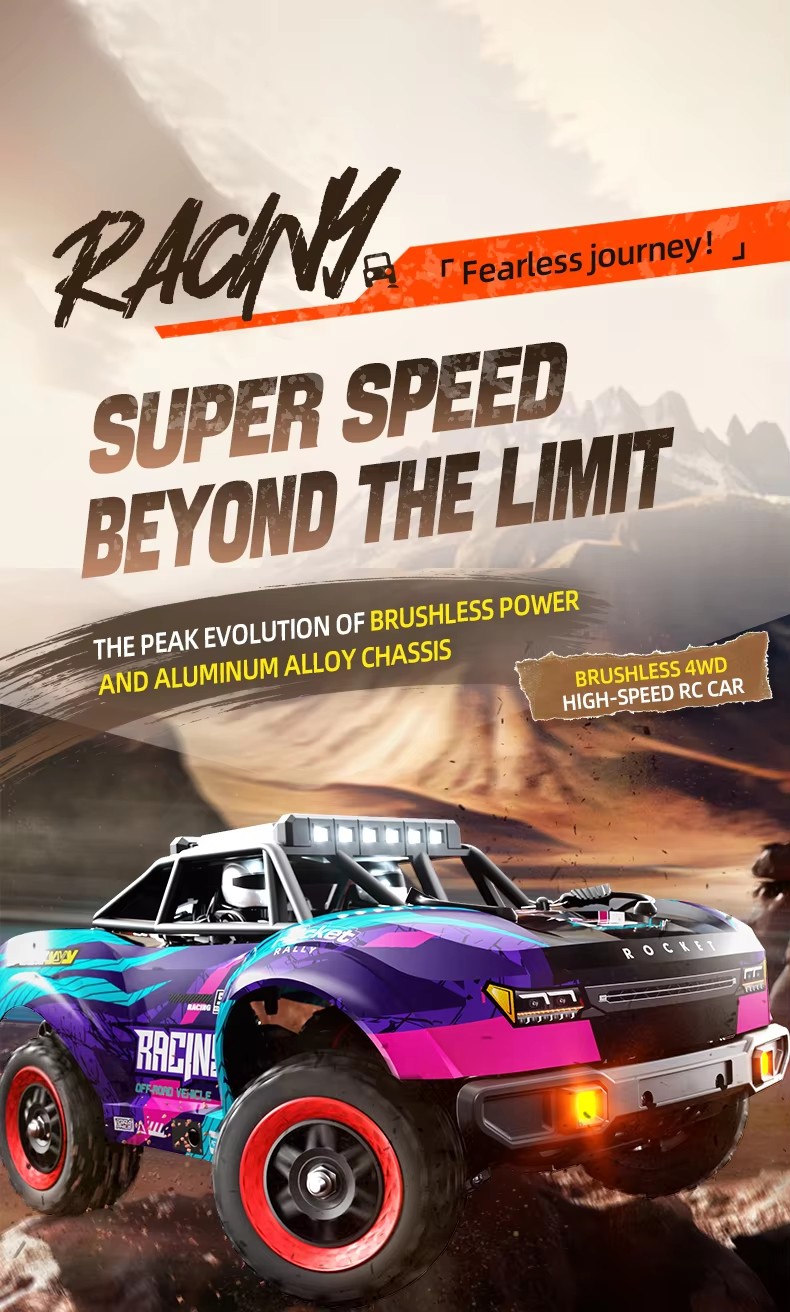 80KM/H 브러시리스 RC 레이싱카 1:18 전동 고 - Running Gear Truck 리뷰 및 가격
