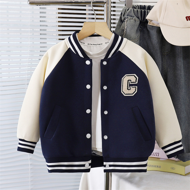 어린이 야구 재킷 소년 패션 코트 가을 소녀 편지 캐주 - Running Gear Kids 리뷰 및 가격
