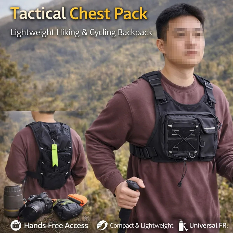 2026 신형 전술 조끼 가슴 가방 (2L 물 주머니  - Running Gear Essential 리뷰 및 가격