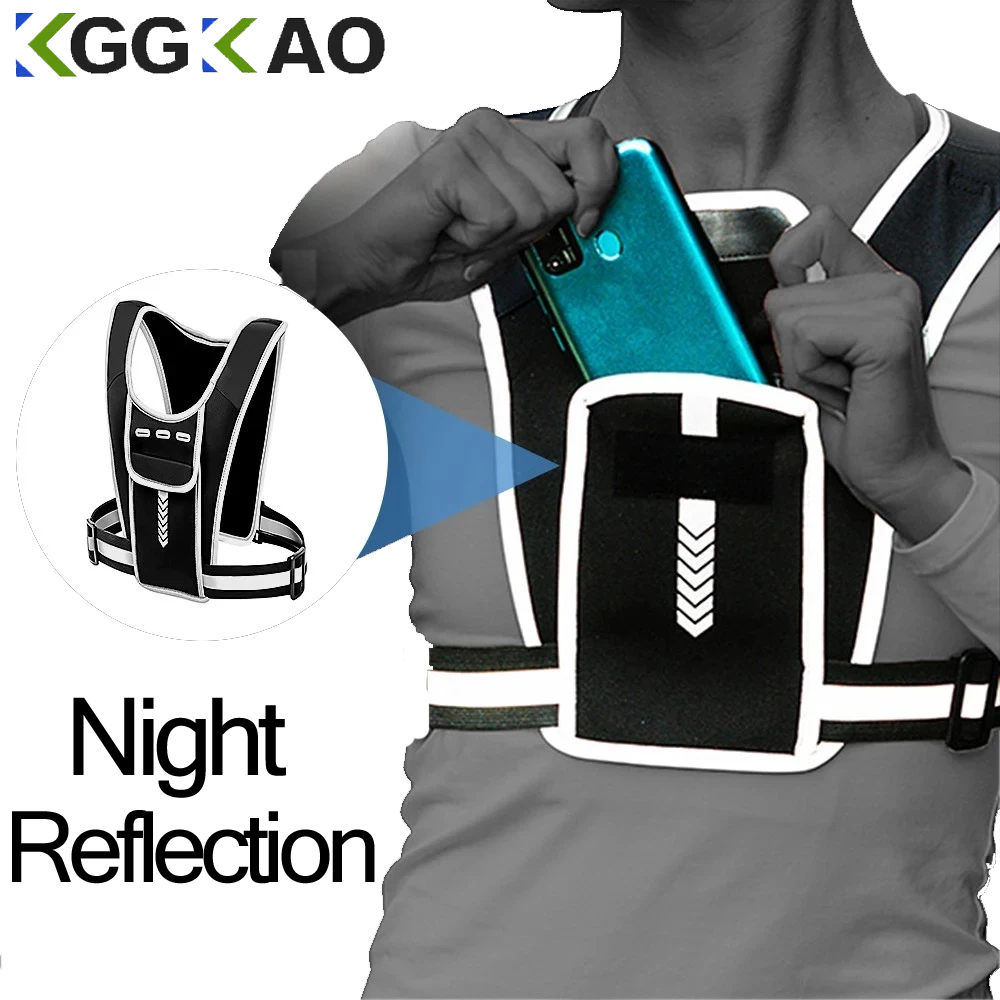 남녀공용 러닝 조끼, 방수 휴대폰 및 키 파우치, 반사 - Running Gear Essential 리뷰 및 가격